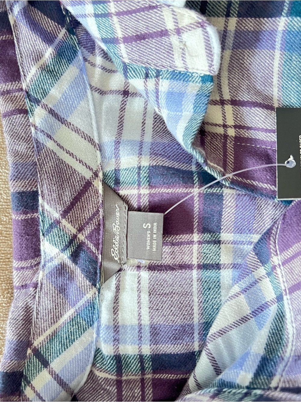 Eddie Bauer Plaid Flannel NEW